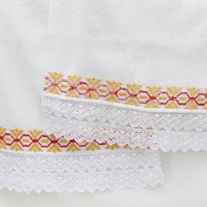 Полотенце - вышивка болгарским крестом